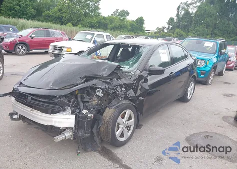 2015 Dodge Dart Sxt из США, поврежденный, VIN 1C3CDFBB5FD159623